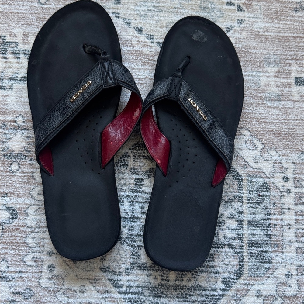 Pink Ivanka trump heels coach flip flops and mk flip flop only left shoes - Picture 5 of 6